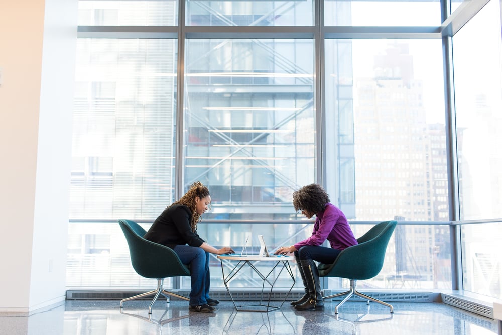 reunión mujeres cliente